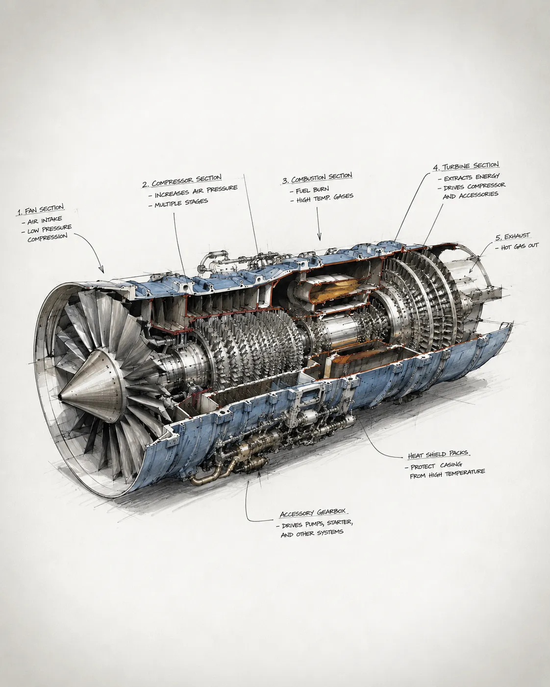 Power generation parts manufactured by D&D Manufacturing